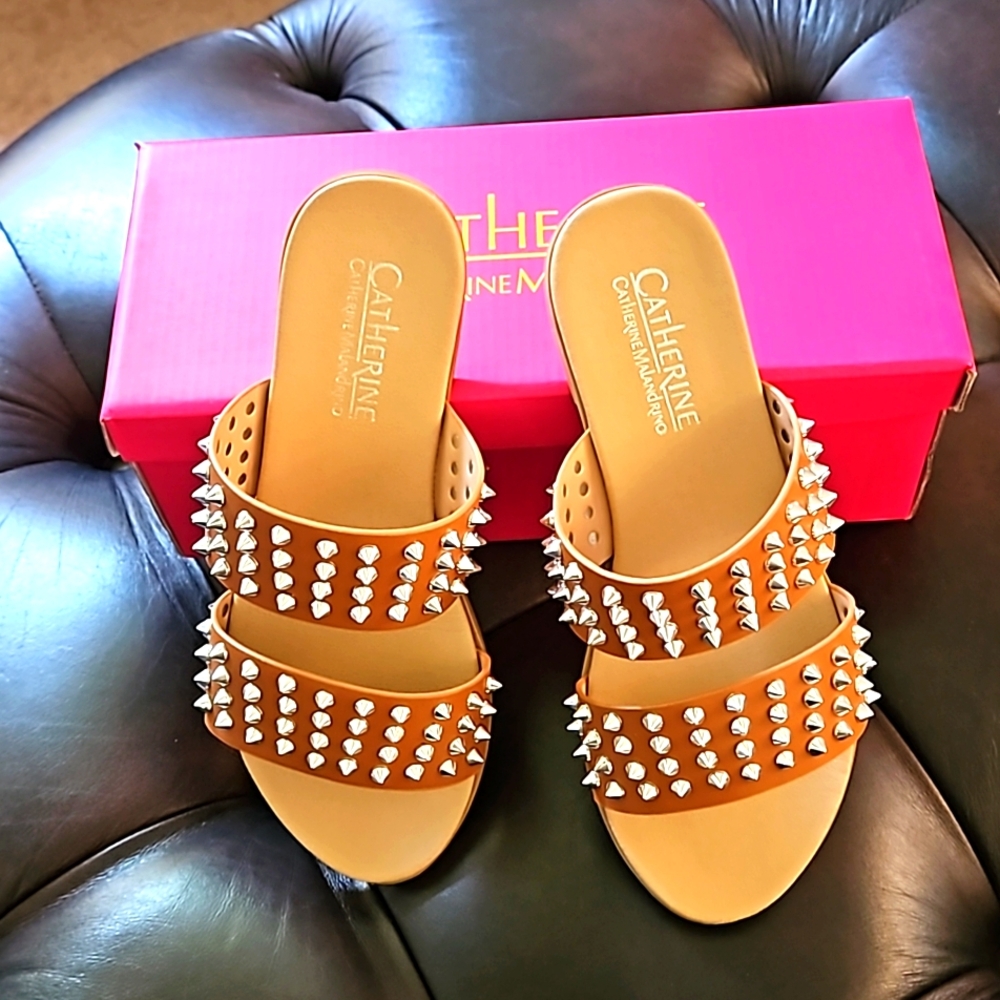 Catherine Malandrino studded  sandals. Style Raddy. Size 6